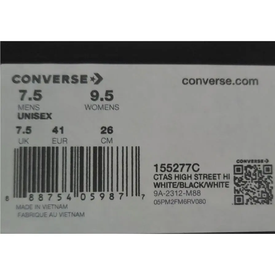 Converse shoes - Converse Chuck Taylor All Star High Street Hi - 155277c - White 5