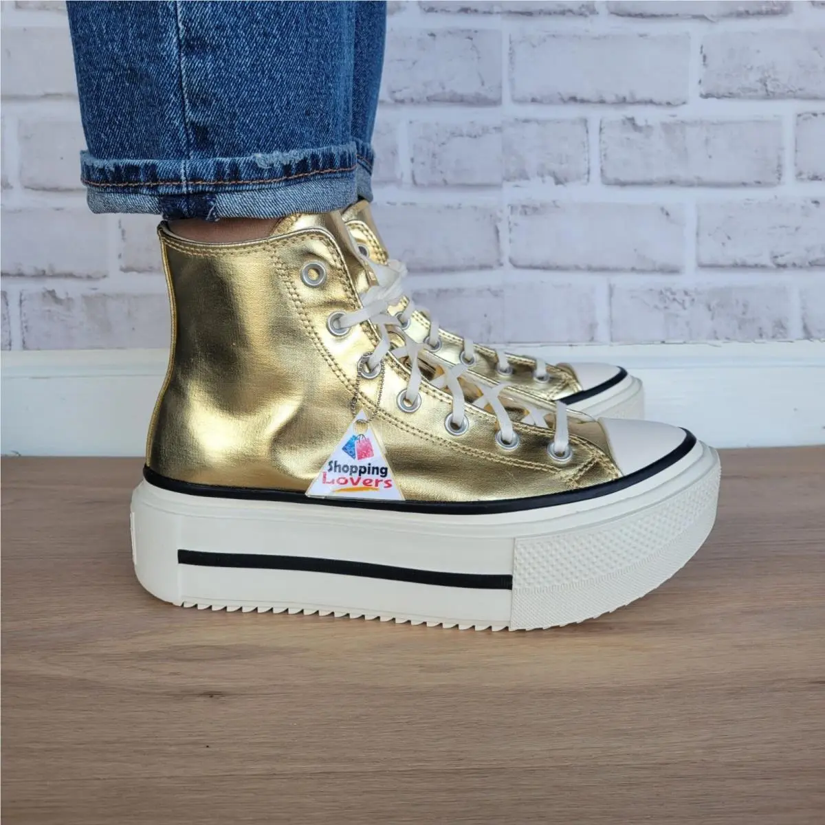 Converse shoes - Converse Chuck Taylor All Star Lift - A15164C - Gold (UPC: 194435825847) 0