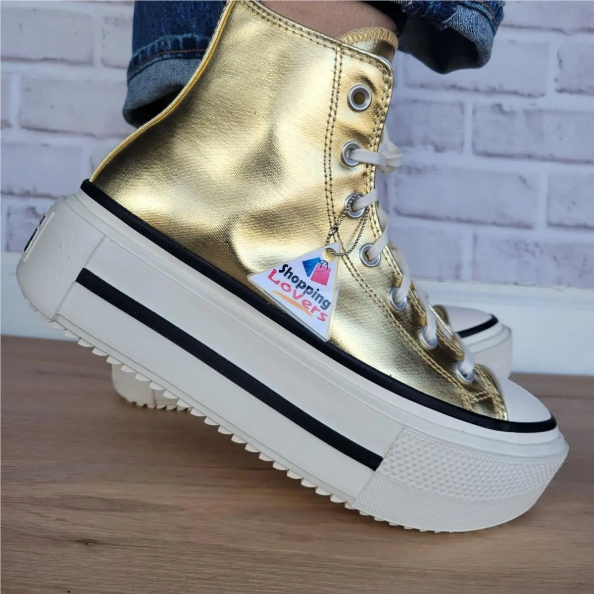 Converse shoes - Converse Chuck Taylor All Star Lift - A15164C - Gold (UPC: 194435825847) 1