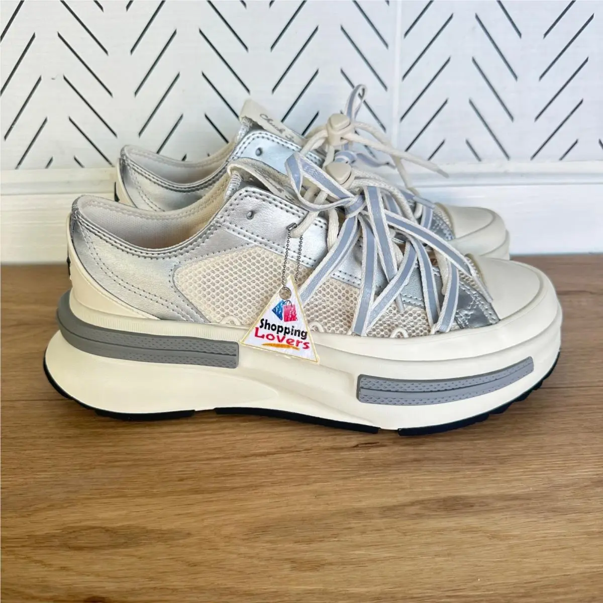 ⭐converse Run Star Legacy CX Metallic Pack Platform Sz 11 Mens Shoes A15185C
