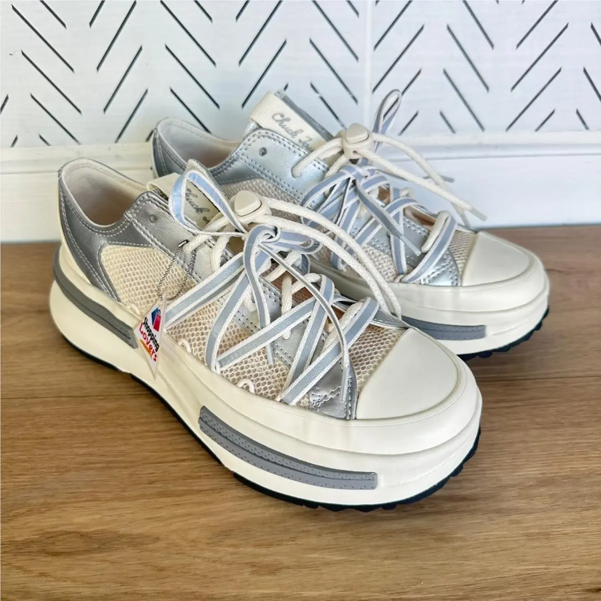 Converse shoes - Converse Run Star Hike - Run Star Hike - A15185C - Silver (UPC: 194435608785) 0