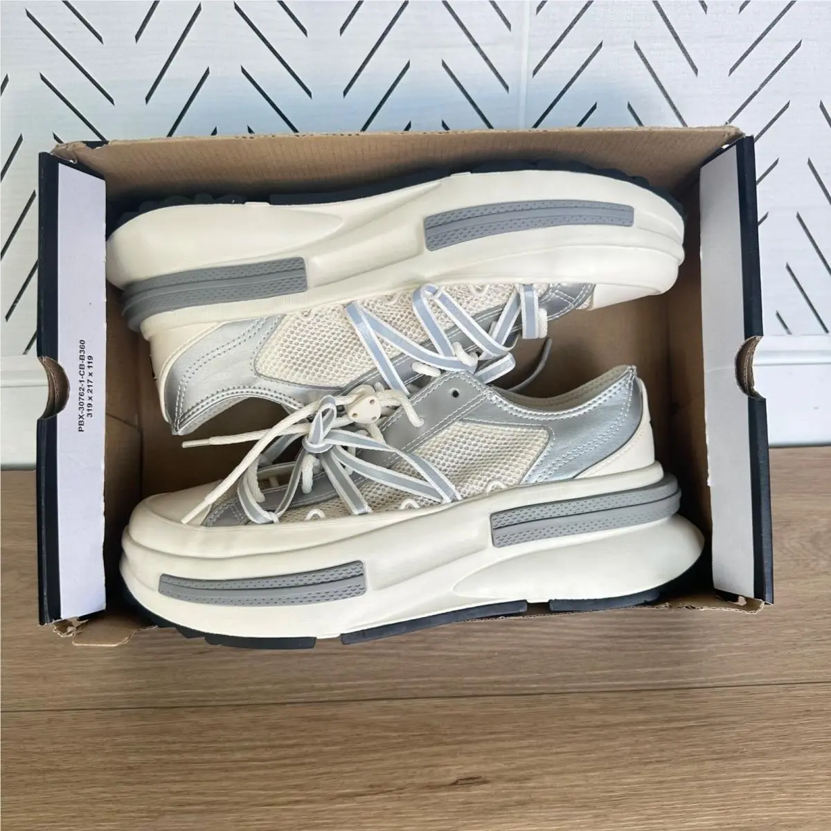Converse shoes - Converse Run Star Hike - Run Star Hike - A15185C - Silver (UPC: 194435608785) 5