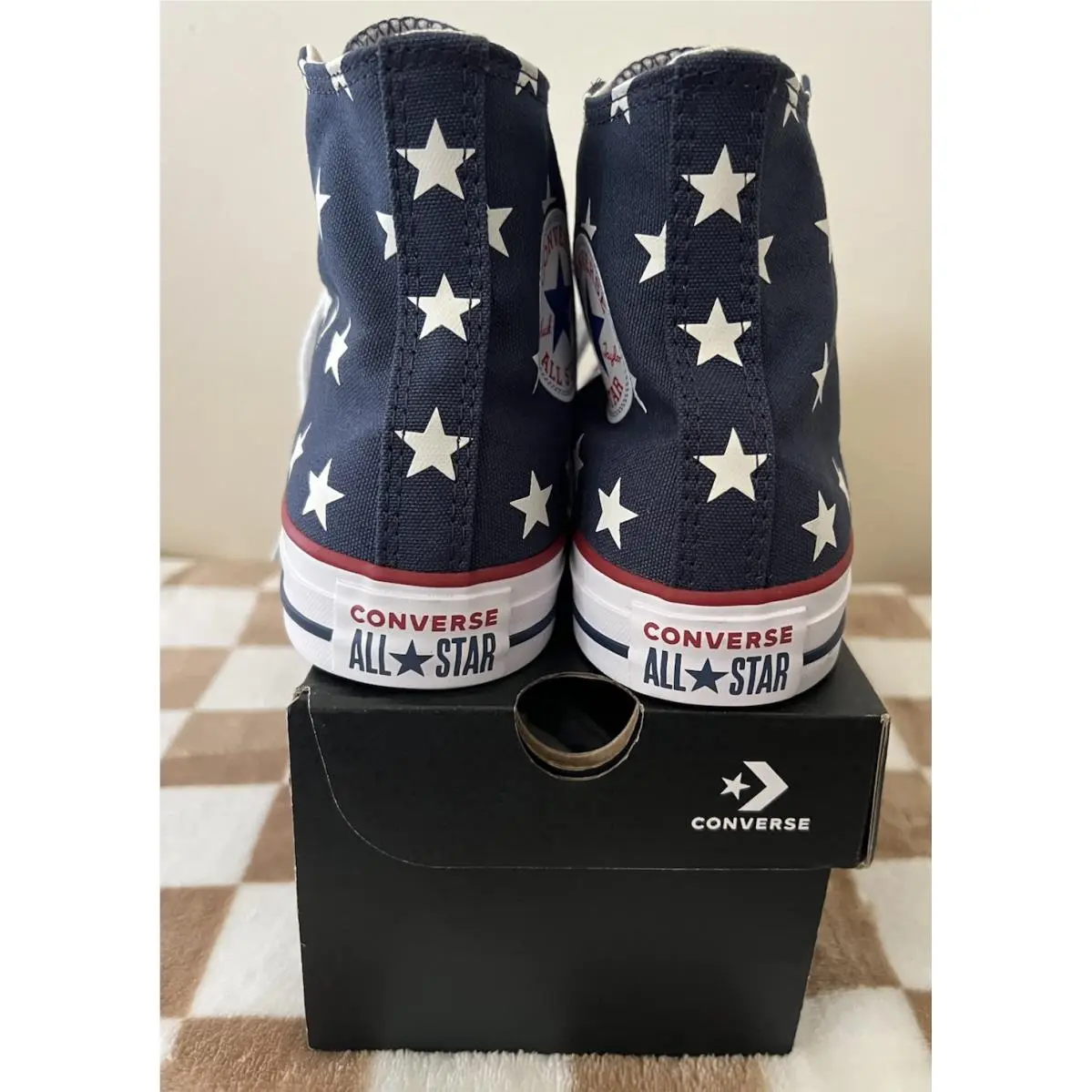 Converse shoes - Converse Chuck Taylor All Star Hi - A15503F - Navy/Red/White 9