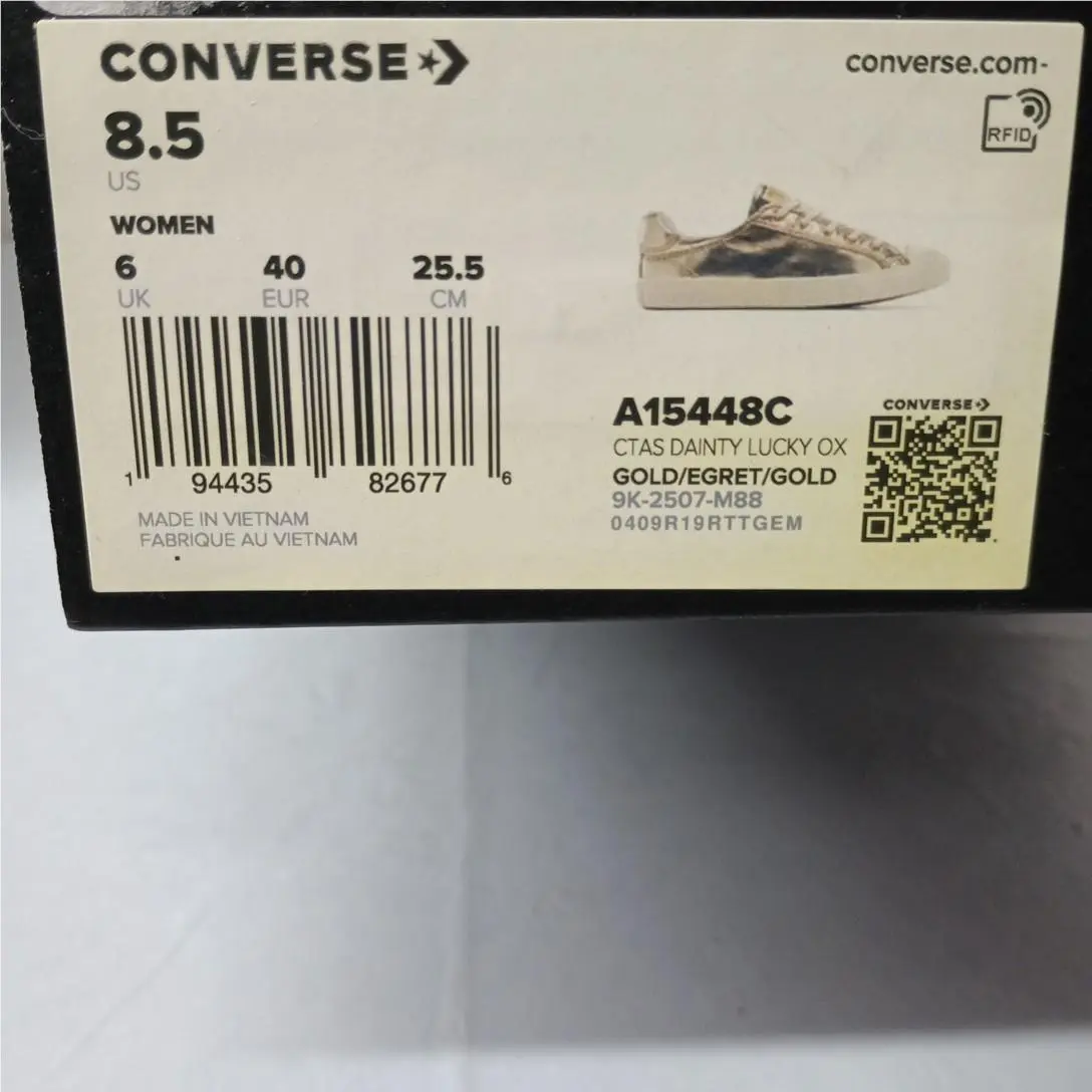Converse shoes - Converse Chuck Taylor All Star Dainty OX - A15448C - Gold 6