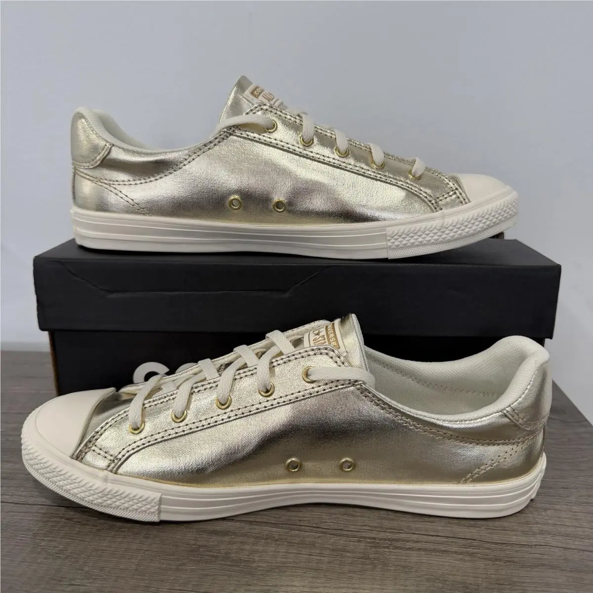 Converse shoes - Converse Chuck Taylor All Star Dainty OX - A15448C - Gold 3