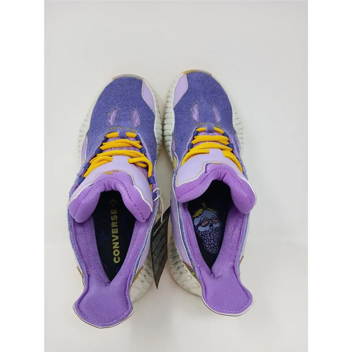 Converse shoes - Converse All Star BB Prototype - A03695C - Yellow/Purple/White 9