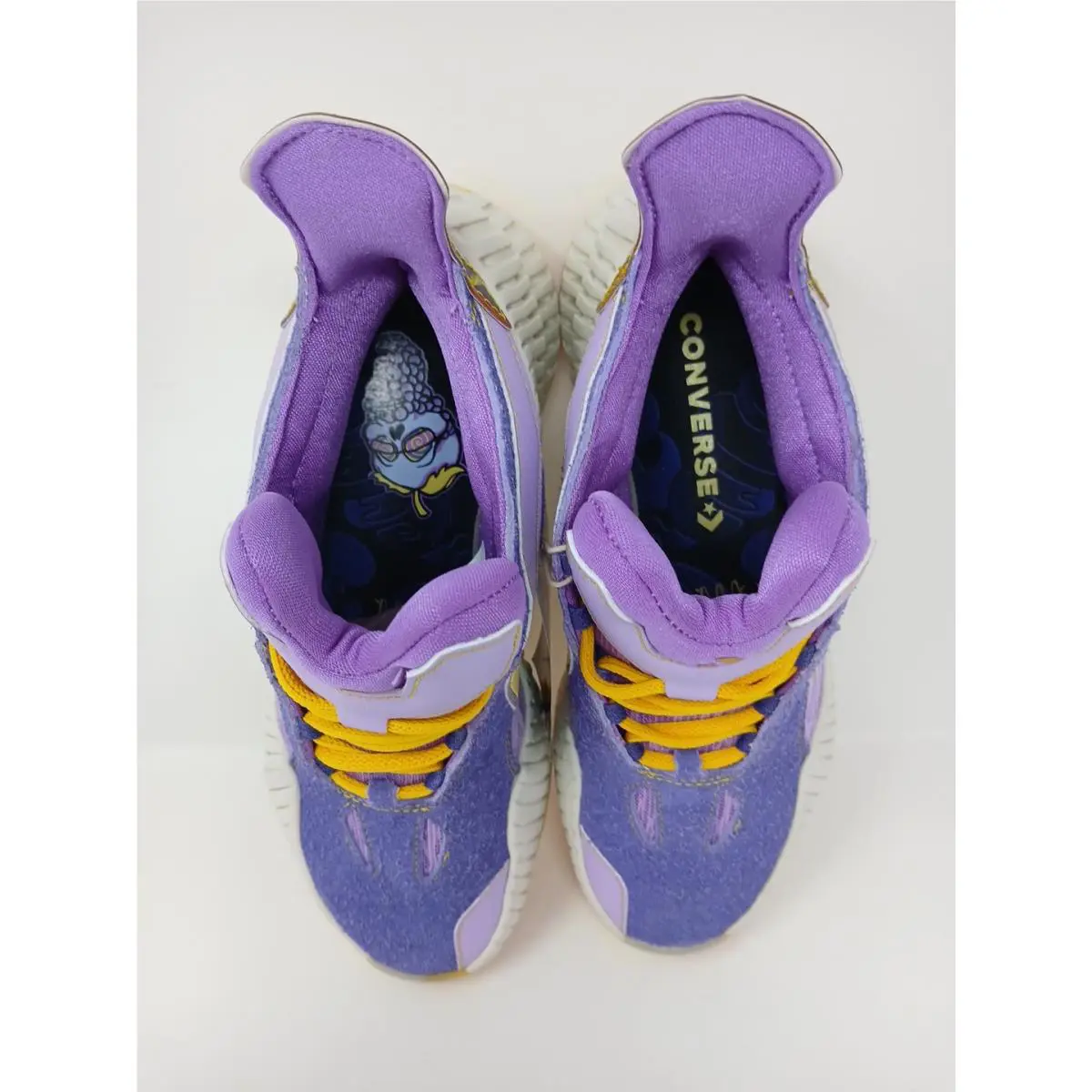 Converse shoes - Converse All Star BB Prototype - A03695C - Yellow/Purple/White 12
