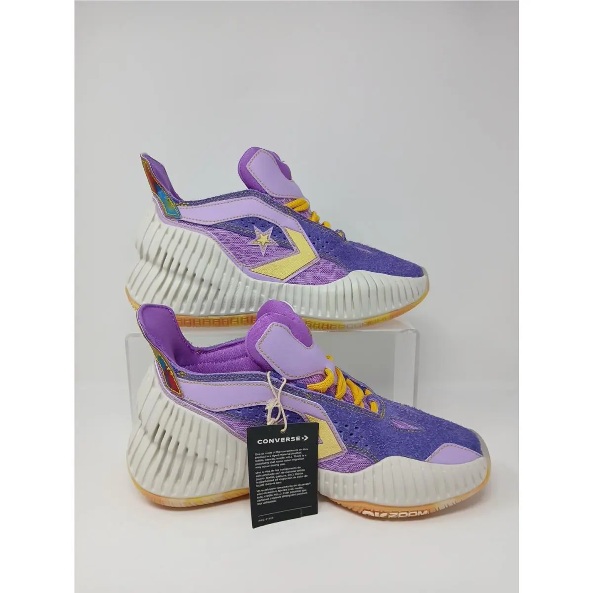 Converse shoes - Converse All Star BB Prototype - A03695C - Yellow/Purple/White 0