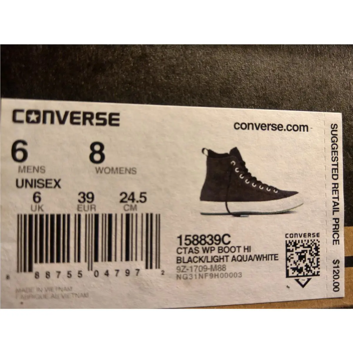 Converse shoes - Converse Chuck Taylor All Star High - 158839C - Black 5