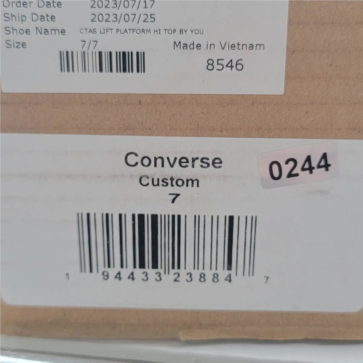 Converse shoes - Brown 8