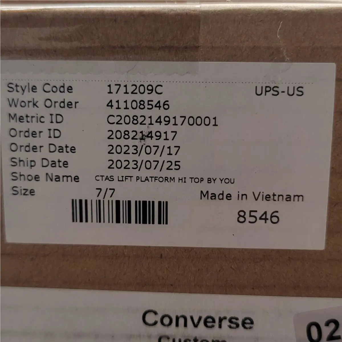 Converse shoes - Brown 7