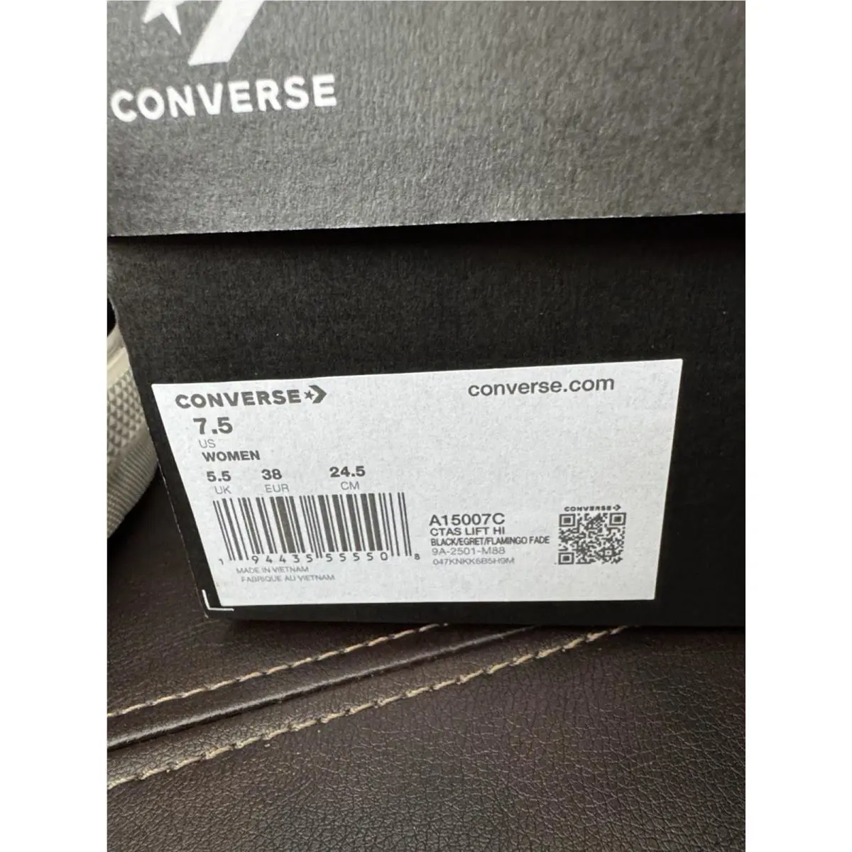 Converse shoes - Black 7
