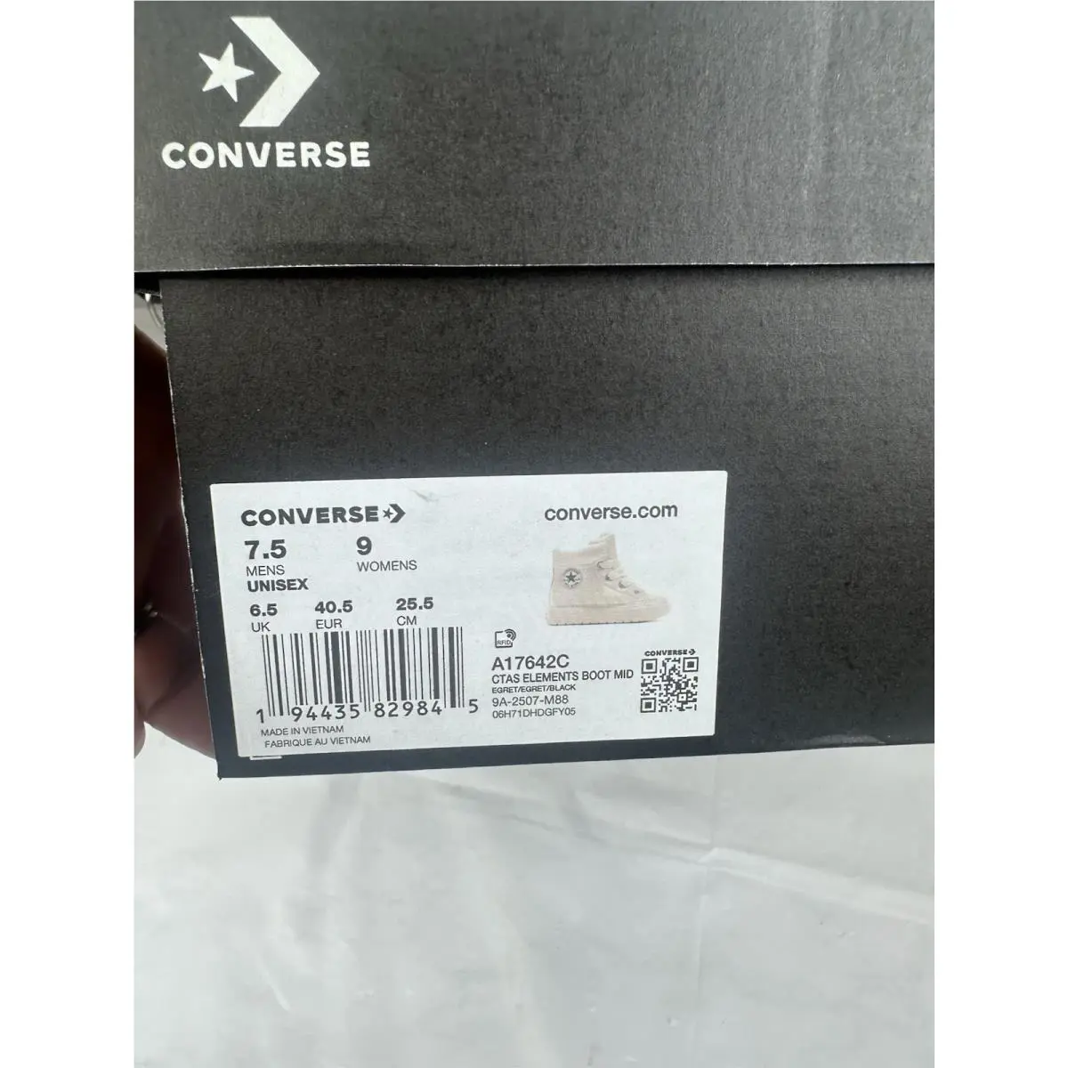 Converse shoes - Chuck Taylor All Star Element Boot - A17642c - White 3