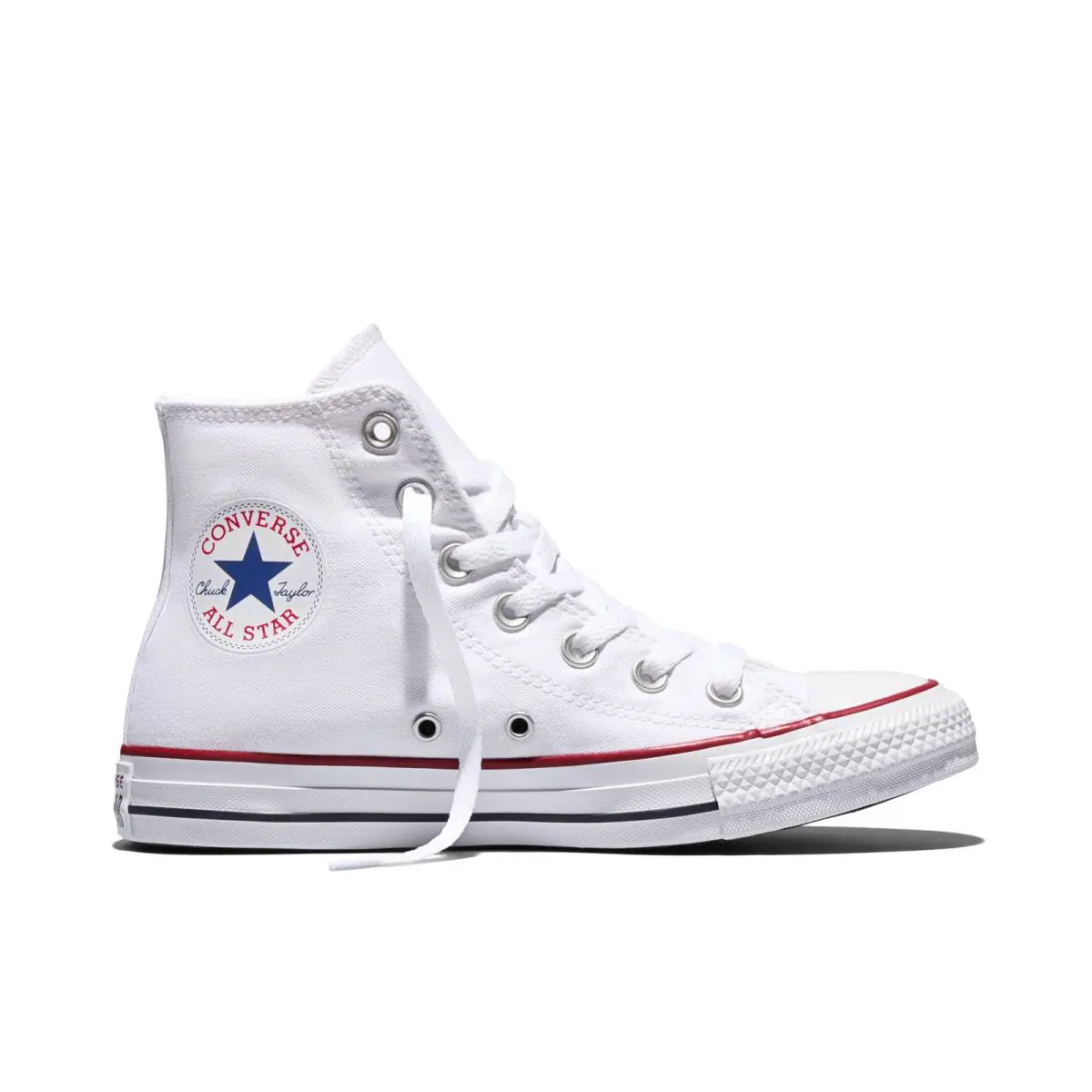 Converse Unisex Adult Chuck Taylor All Star High Top Optical White 13.5 - Optical White, Lens: White