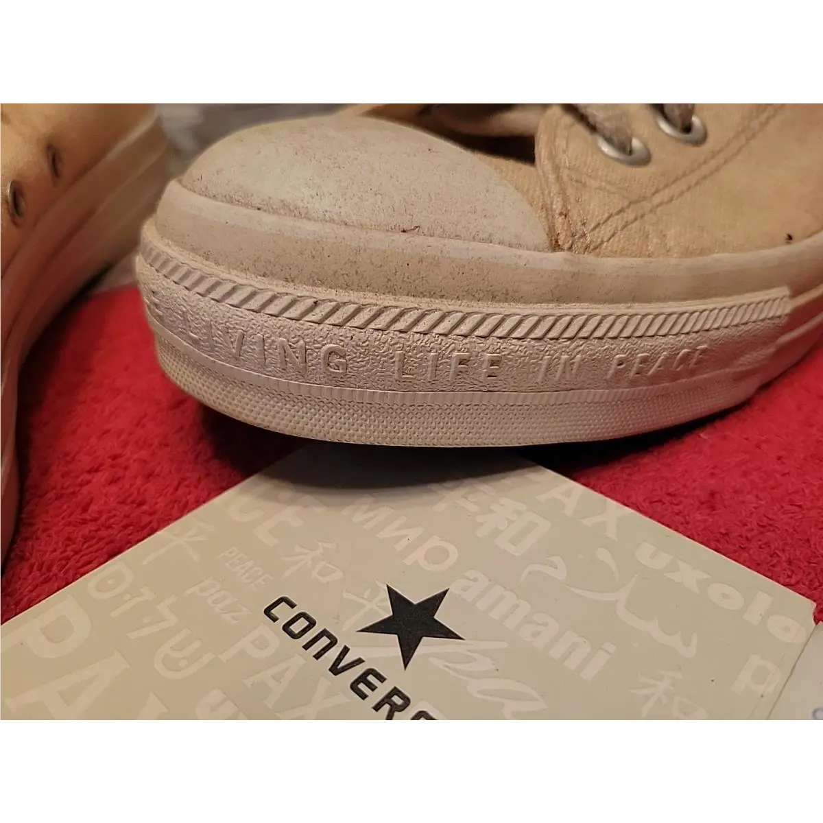 Converse shoes - Imagine Peace - Imagine Peace - White 10