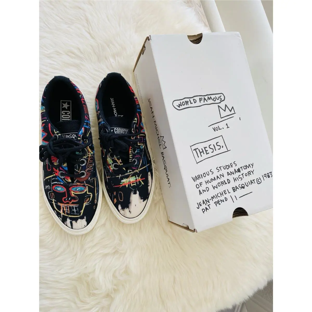Converse shoes - Converse Jean-Michel Basquiat kidgrip - Basquiat kidgrip - Black 6