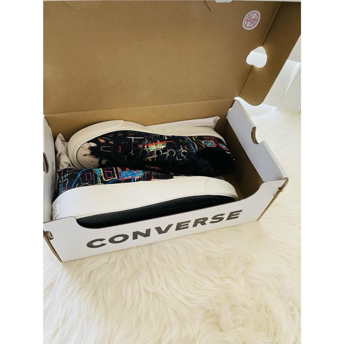 Converse shoes - Converse Jean-Michel Basquiat kidgrip - Basquiat kidgrip - Black 7