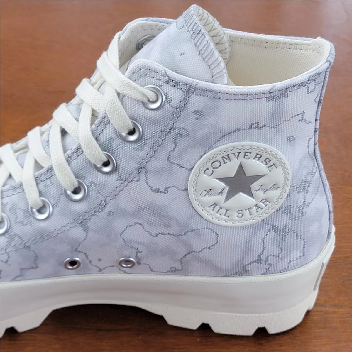 Converse shoes - Converse Chuck Taylor All Star Lugged H - A02032c - Slate Sage / Egret / Silver (UPC: 194433562577) 8