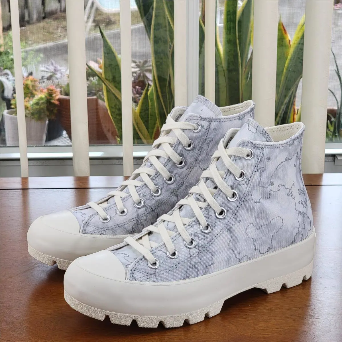 Converse shoes - Converse Chuck Taylor All Star Lugged H - A02032c - Slate Sage / Egret / Silver (UPC: 194433562577) 9