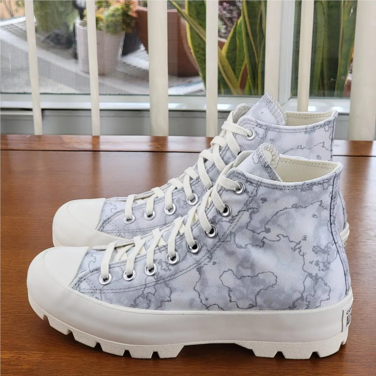 Converse shoes - Converse Chuck Taylor All Star Lugged H - A02032c - Slate Sage / Egret / Silver (UPC: 194433562577) 3