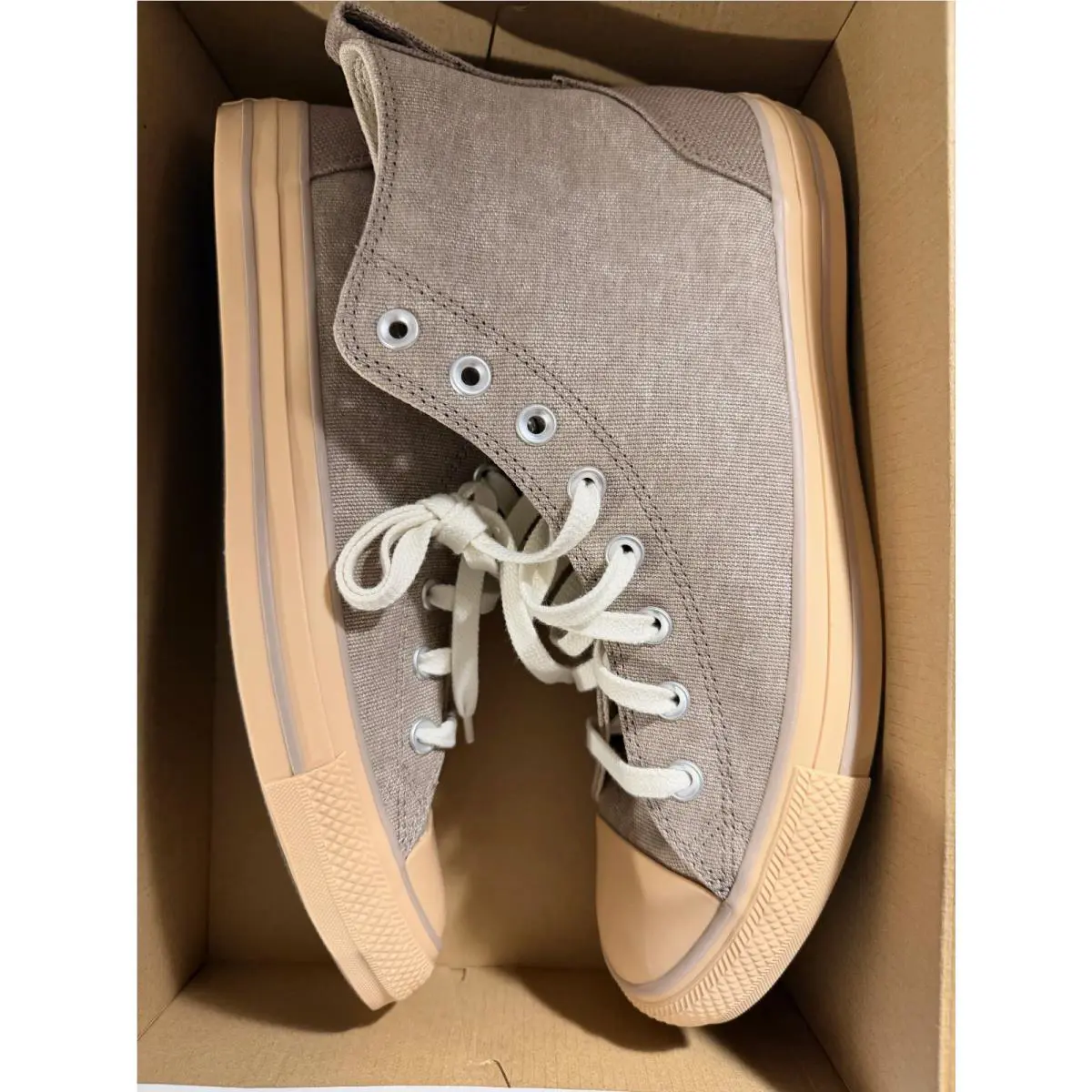 Converse shoes - Beige 4