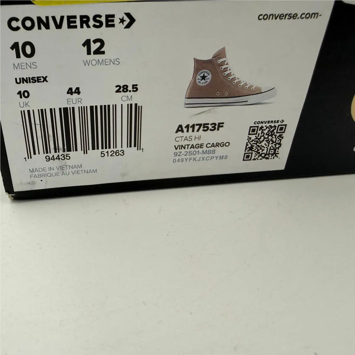 Converse shoes - Converse Chuck Taylor All Star - A11753F - Gray 0