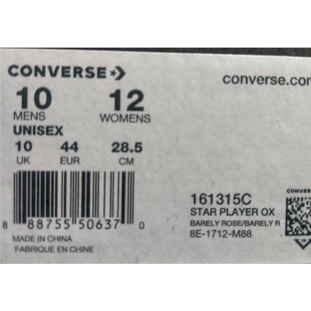 Converse shoes - Star Player - Star Player - 161315c - Barely Rose 5