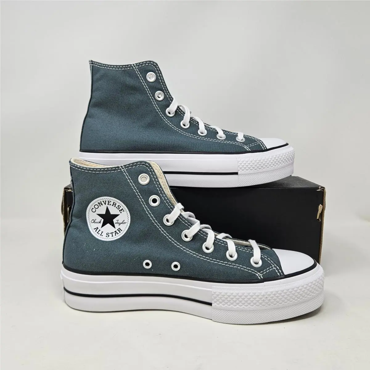 Converse shoes - Converse Chuck Taylor All Star Lift - A12596F - Green (UPC: 194435336459) 0
