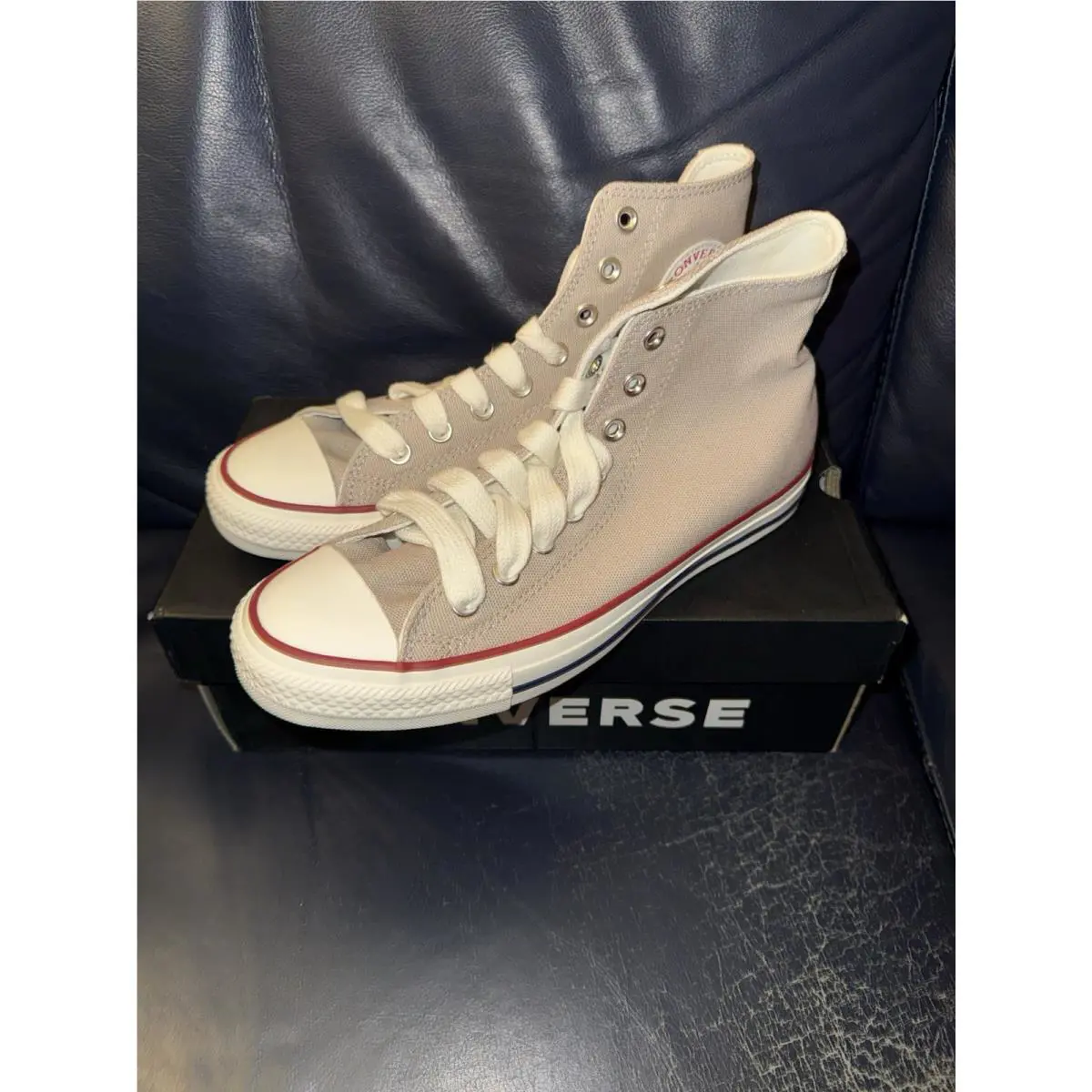 Converse shoes - Converse Chuck Taylor All Star Hi - Papyrus/Egret/Midnight Navy (UPC: 194435218205) 0
