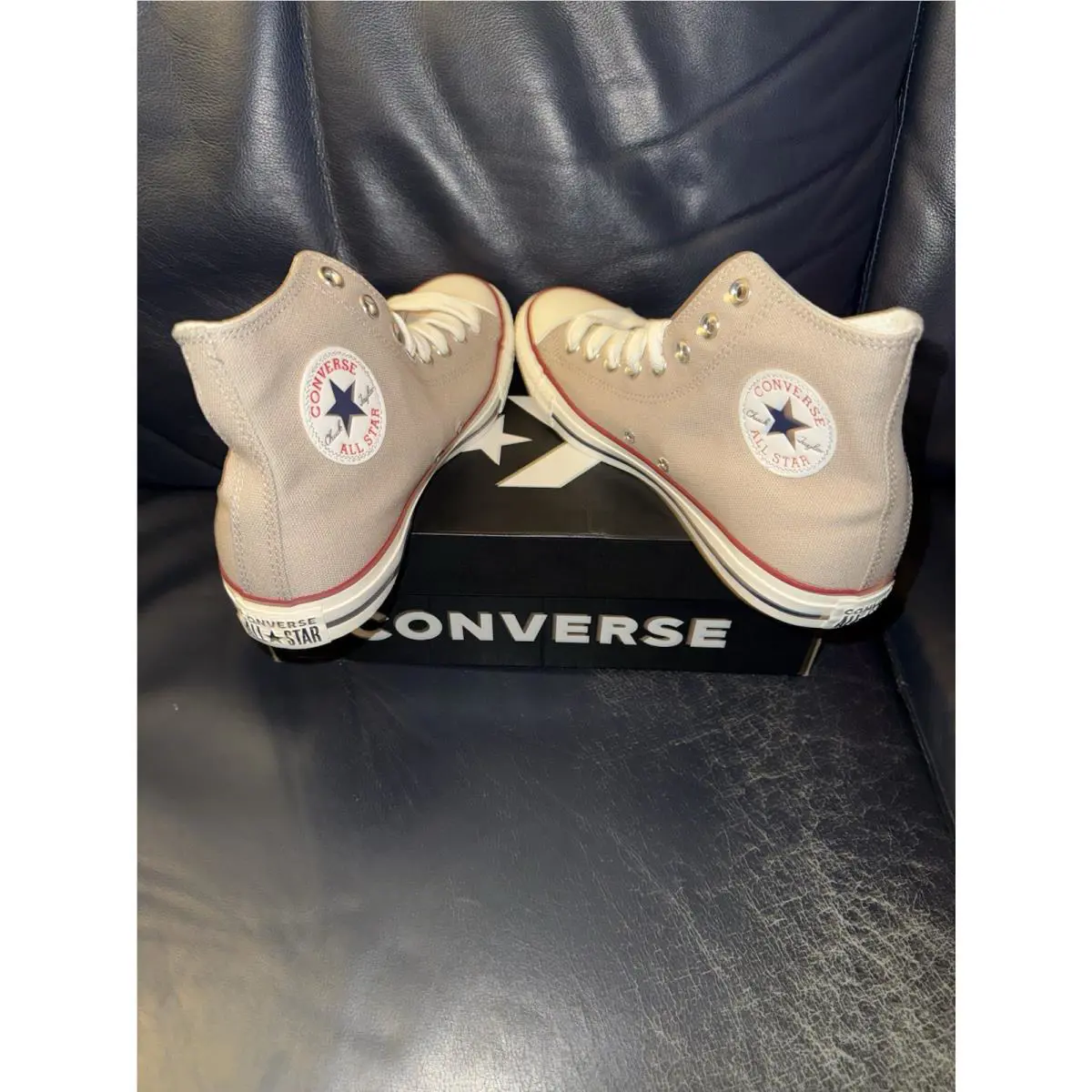 Converse shoes - Converse Chuck Taylor All Star Hi - Papyrus/Egret/Midnight Navy (UPC: 194435218205) 1