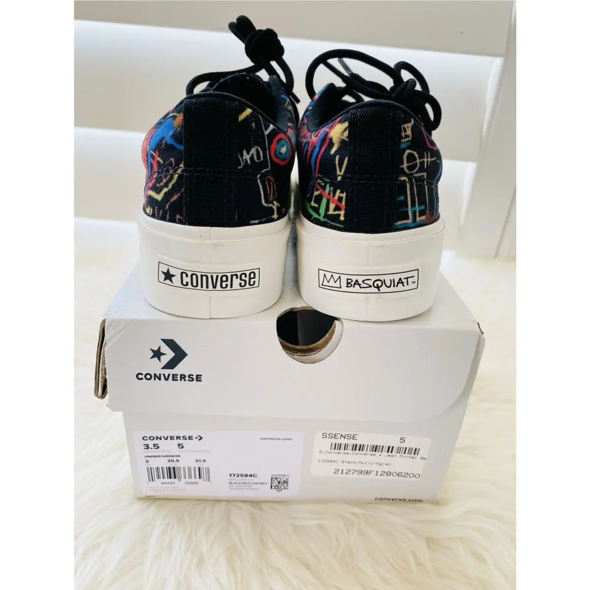 Converse shoes - Converse Jean-Michel Basquiat kidgrip - Basquiat kidgrip - Black 2