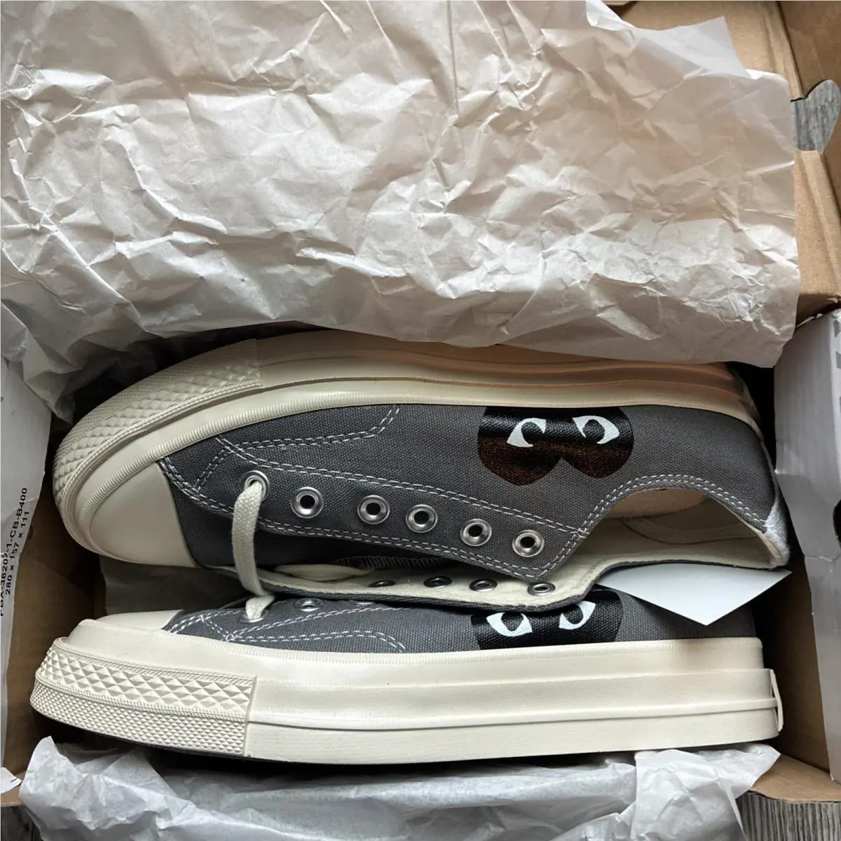Converse shoes - Converse Come Des Garçons - Come Des Garçons - Gray 0