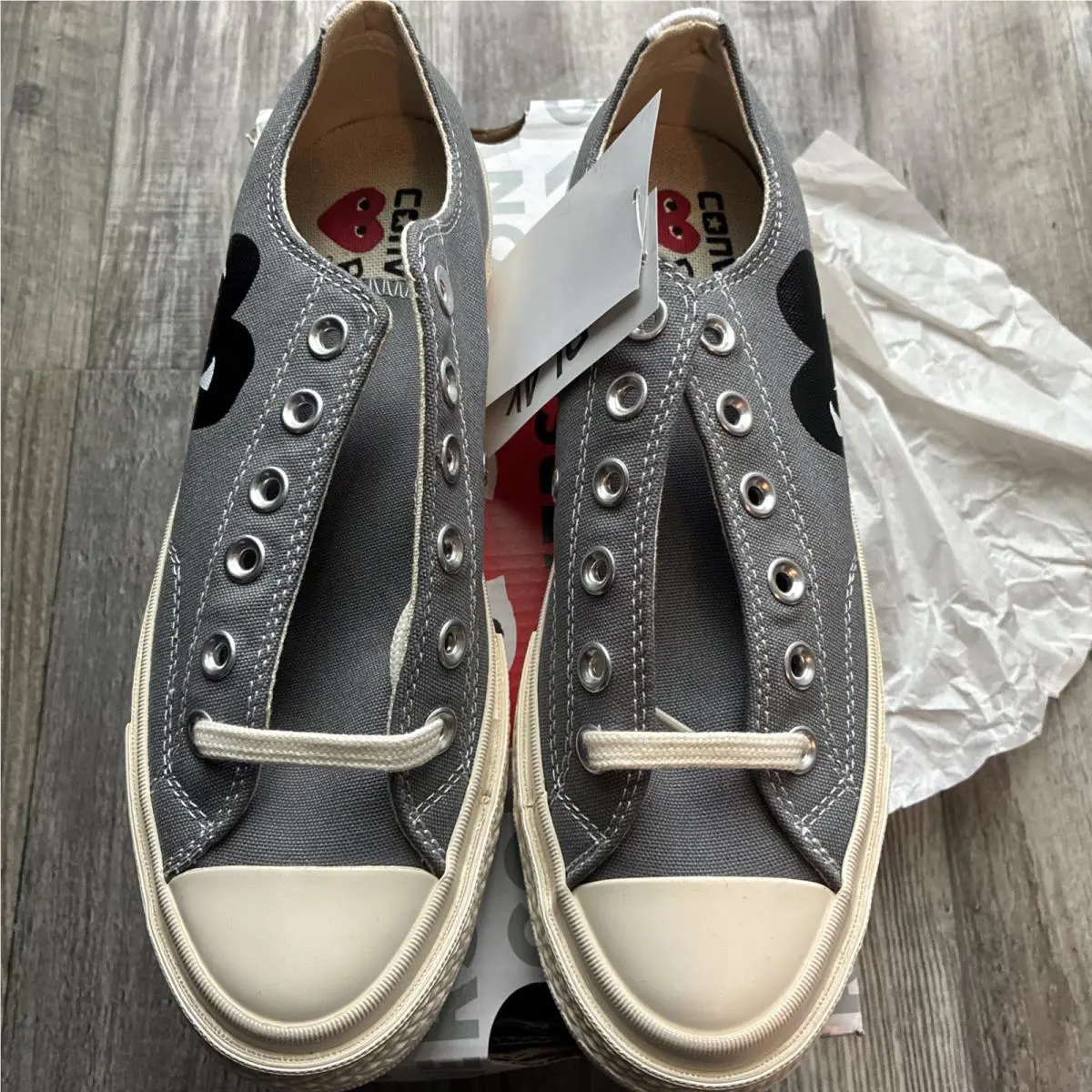 Converse shoes - Converse Come Des Garçons - Come Des Garçons - Gray 2