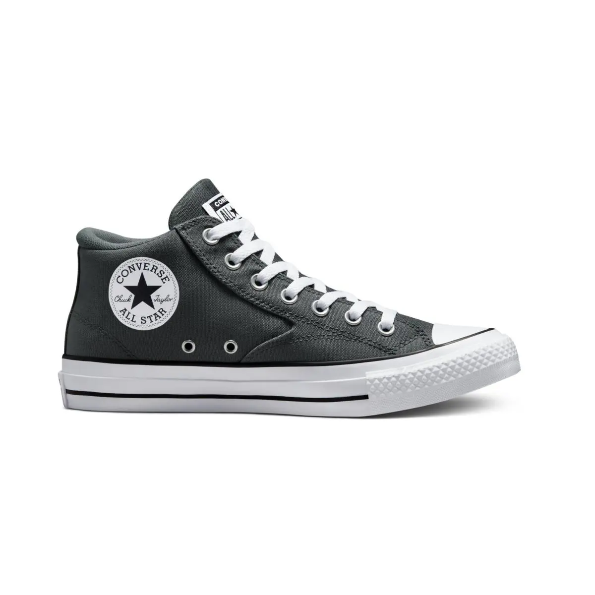 Converse Women Chuck Taylor All Star Malden Street Iron Grey/white/black 9.5 - Gray