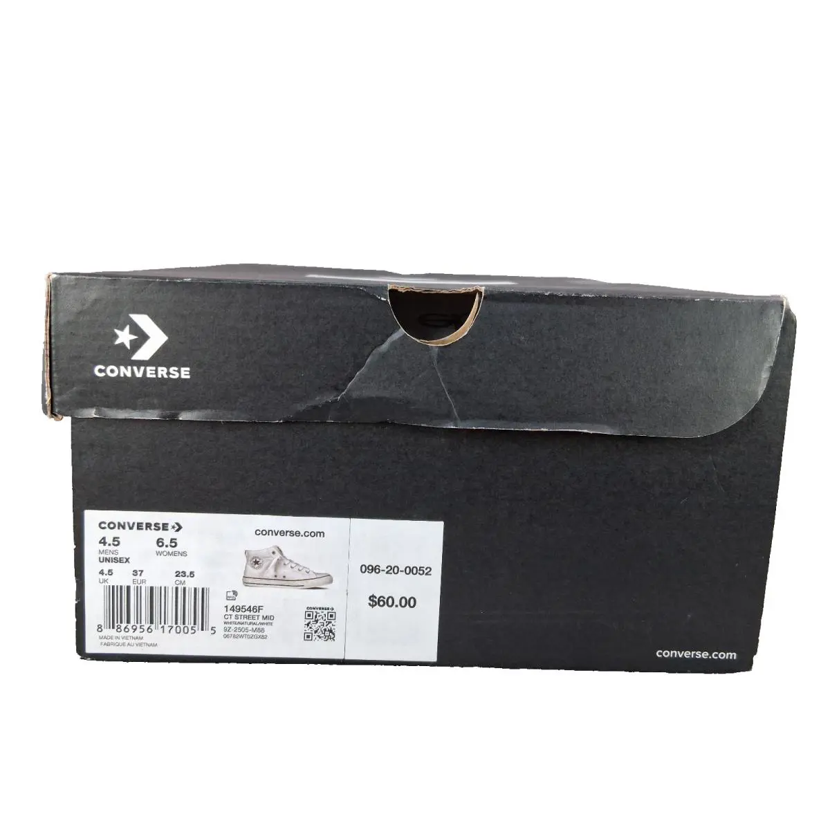 Converse shoes - Converse CT Street Mid - Street Mid - 149546F - White 13