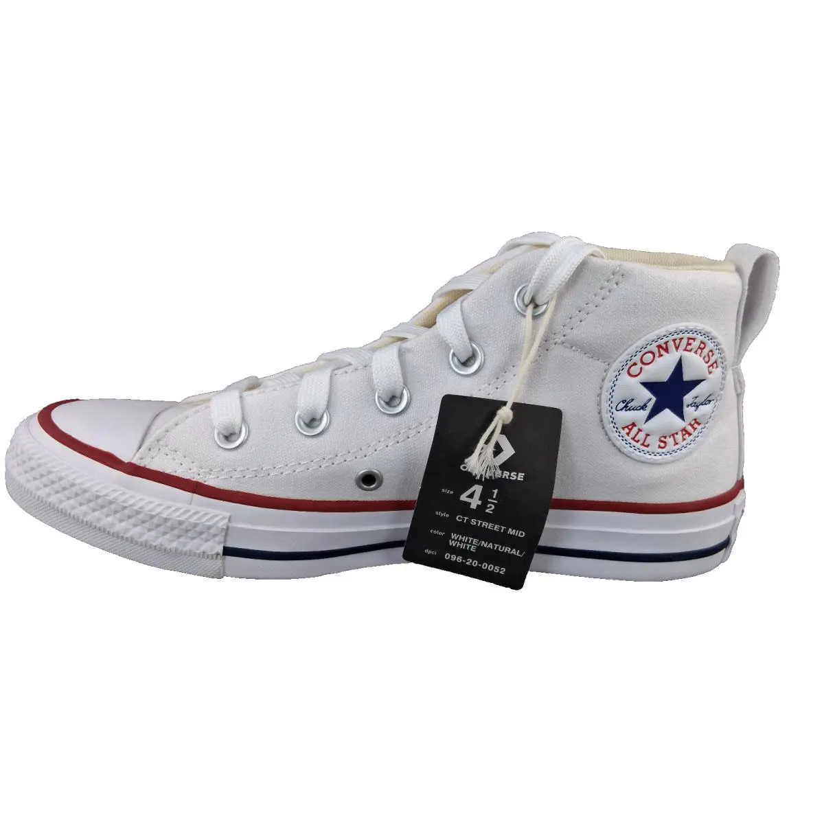Converse shoes - Converse CT Street Mid - Street Mid - 149546F - White 1