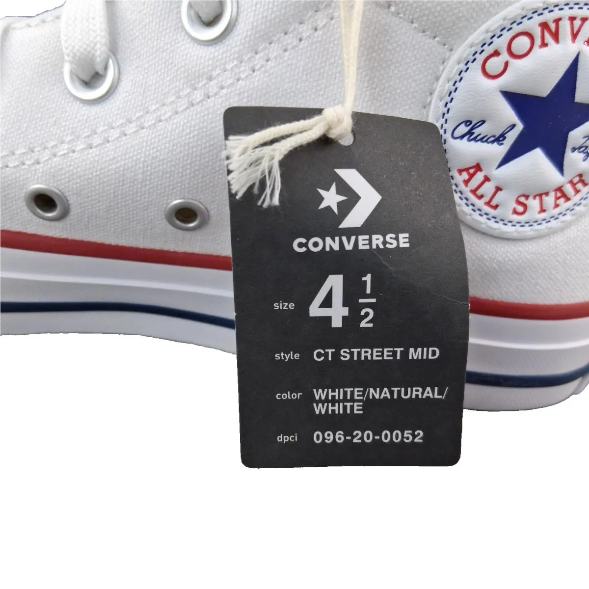 Converse shoes - Converse CT Street Mid - Street Mid - 149546F - White 2