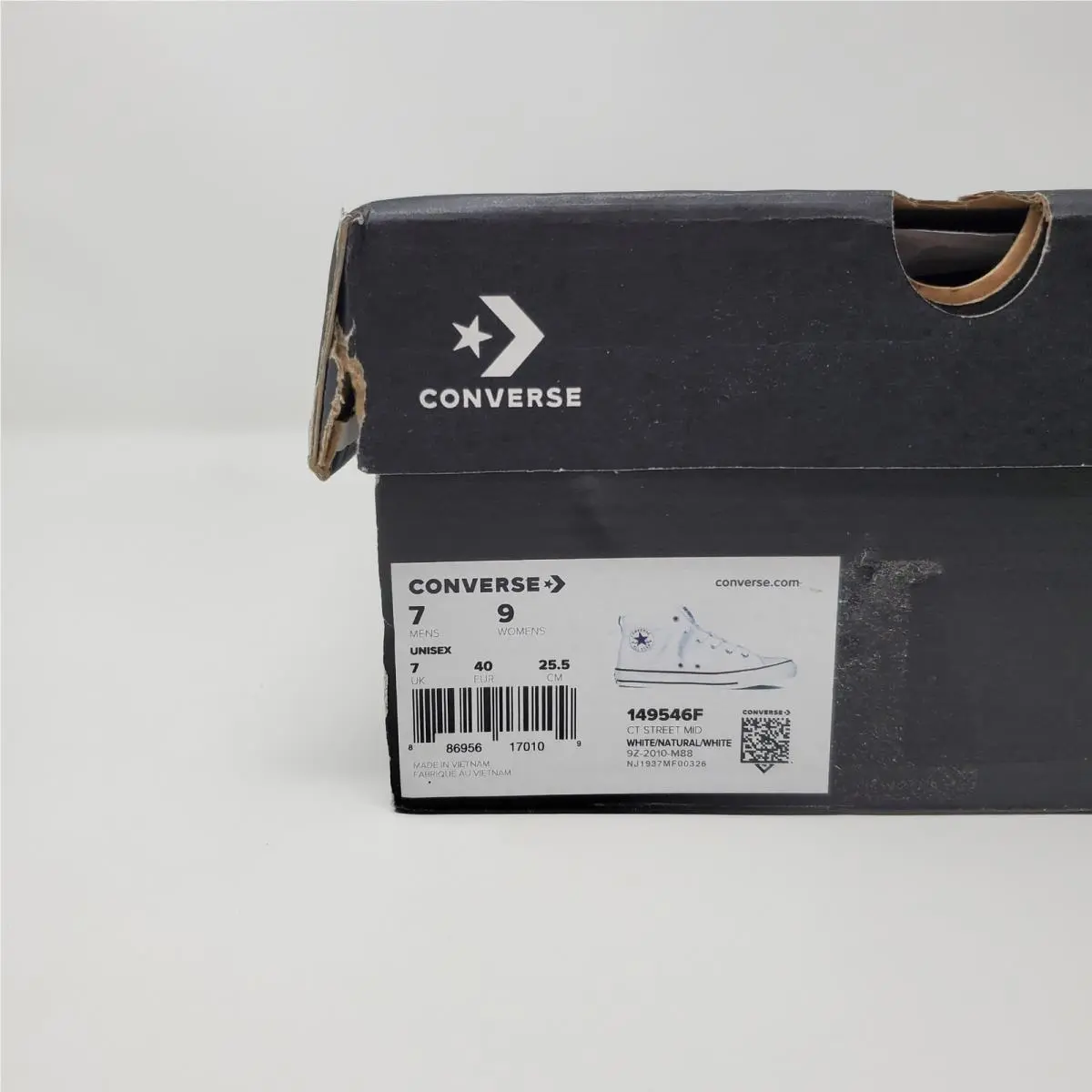 Converse shoes - Converse CT Street Mid - Street Mid - 149546F - White 8