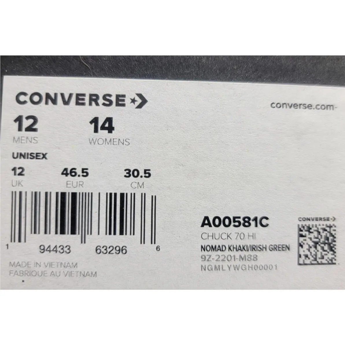 Converse shoes - High Top - High Top - A00581c - Nomad Khaki 6