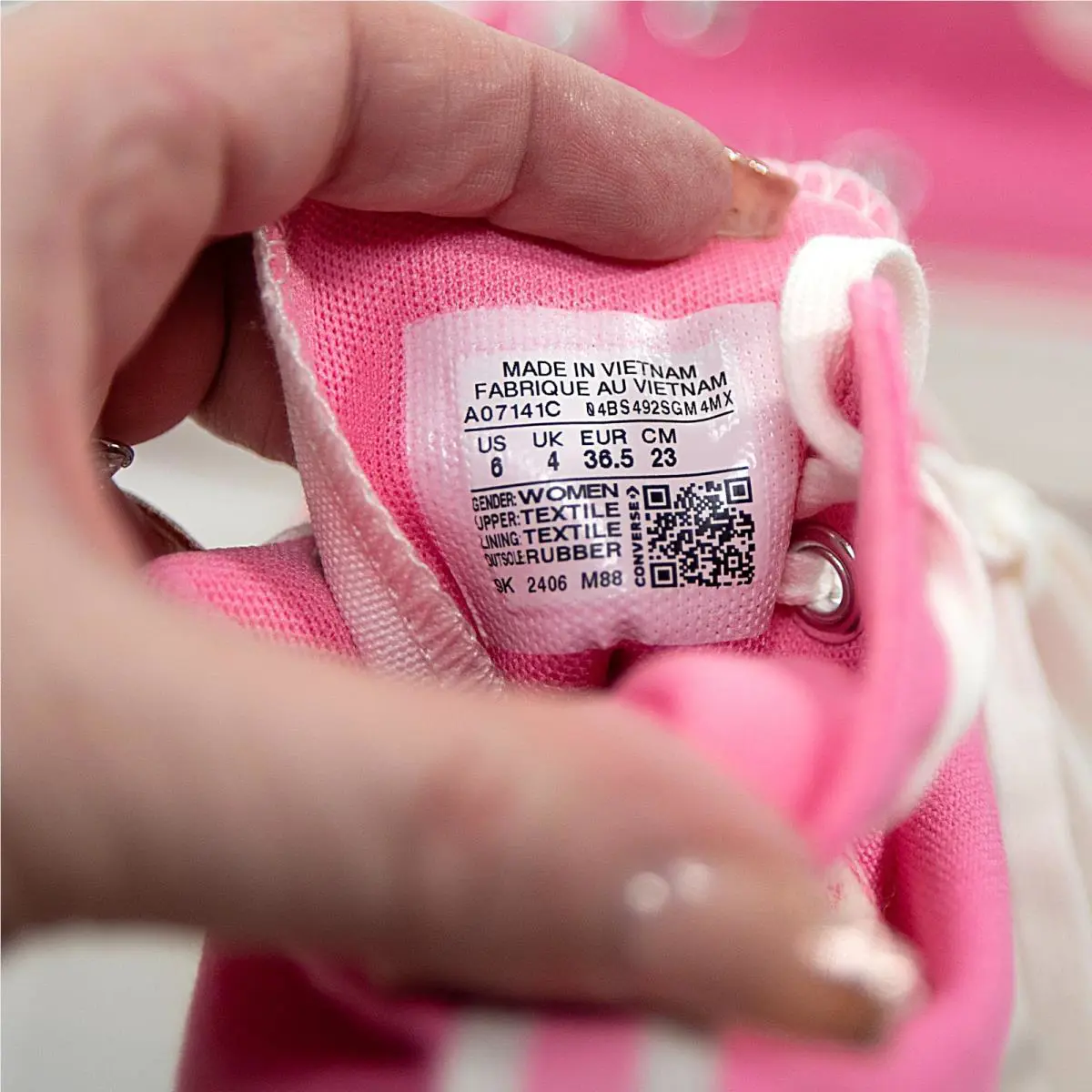 Converse shoes - Pink (UPC: 194434463095) 6