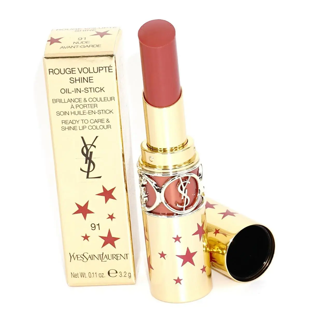 Yves Saint Laurent Ysl Rouge Volupte Shine Oil-in-stick Lipstick 91 Avant-garde