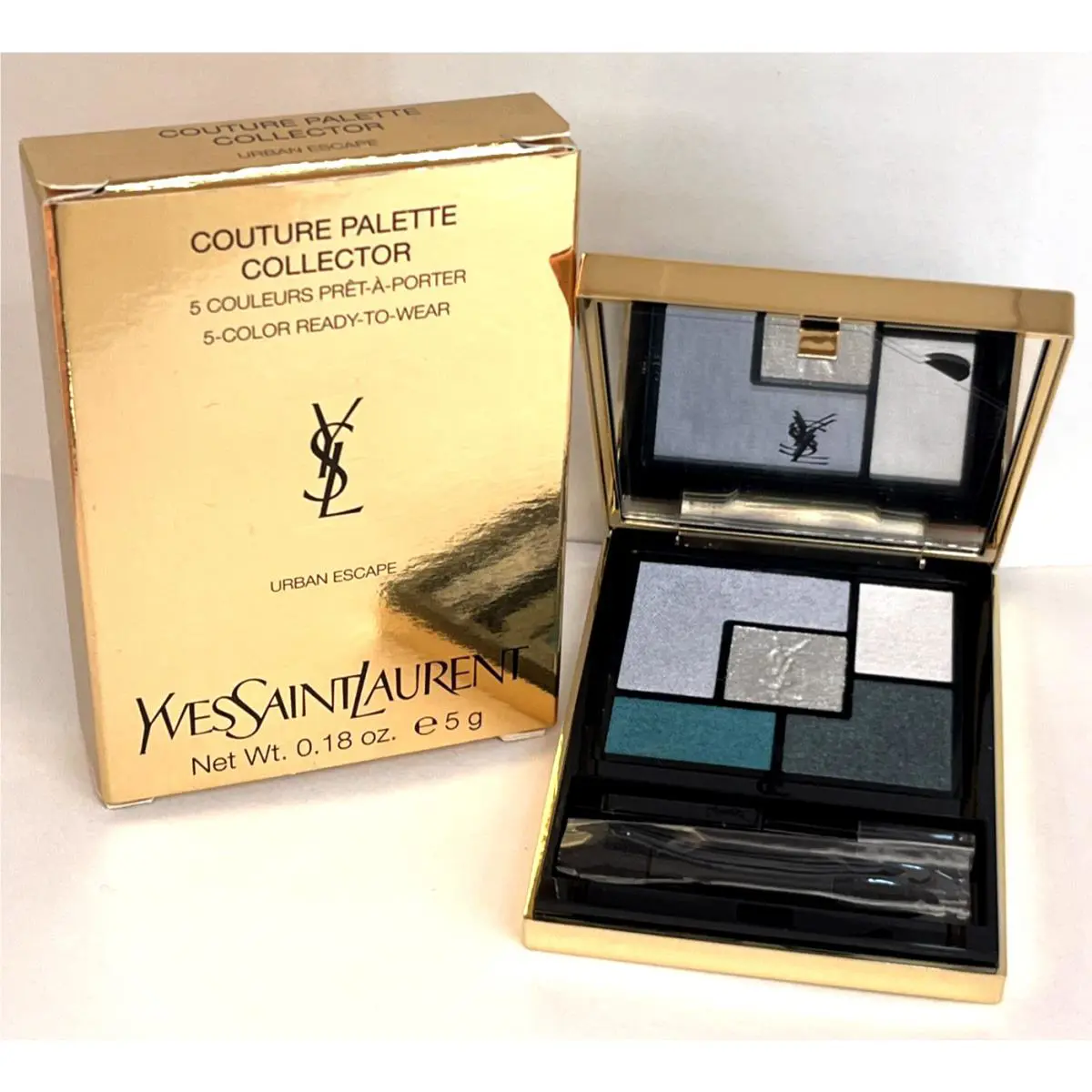 Yves Couture Palette Collector Urban Escape 5 Color Ready To Wear Shadow 0.18 oz