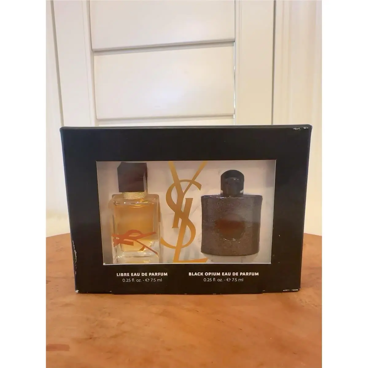 Ysl  Mini Black Opium Libre Eau de Parfum Duo 0.25oz x 2 by Yves Saint Laurent