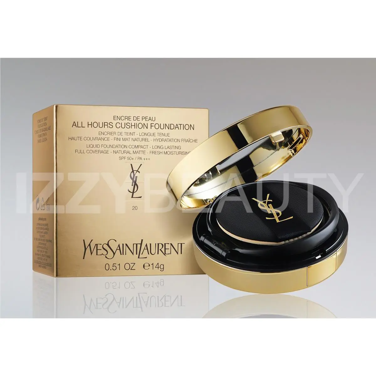 Yves Saint Laurent Ysl Encre De Peau All Hours Cushion Foundation Compact - 20 Ivory