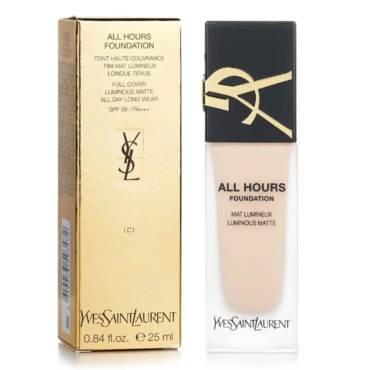 Yves Saint Laurent All Hours Foundation Lumionous Matte - LC1 0.84 oz