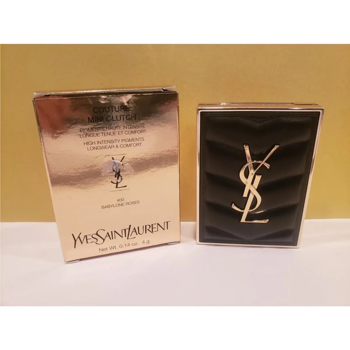 Couture Mini Clutch High Intensity Pigments 400 Babylone Ros by Yves Saint Laurent
