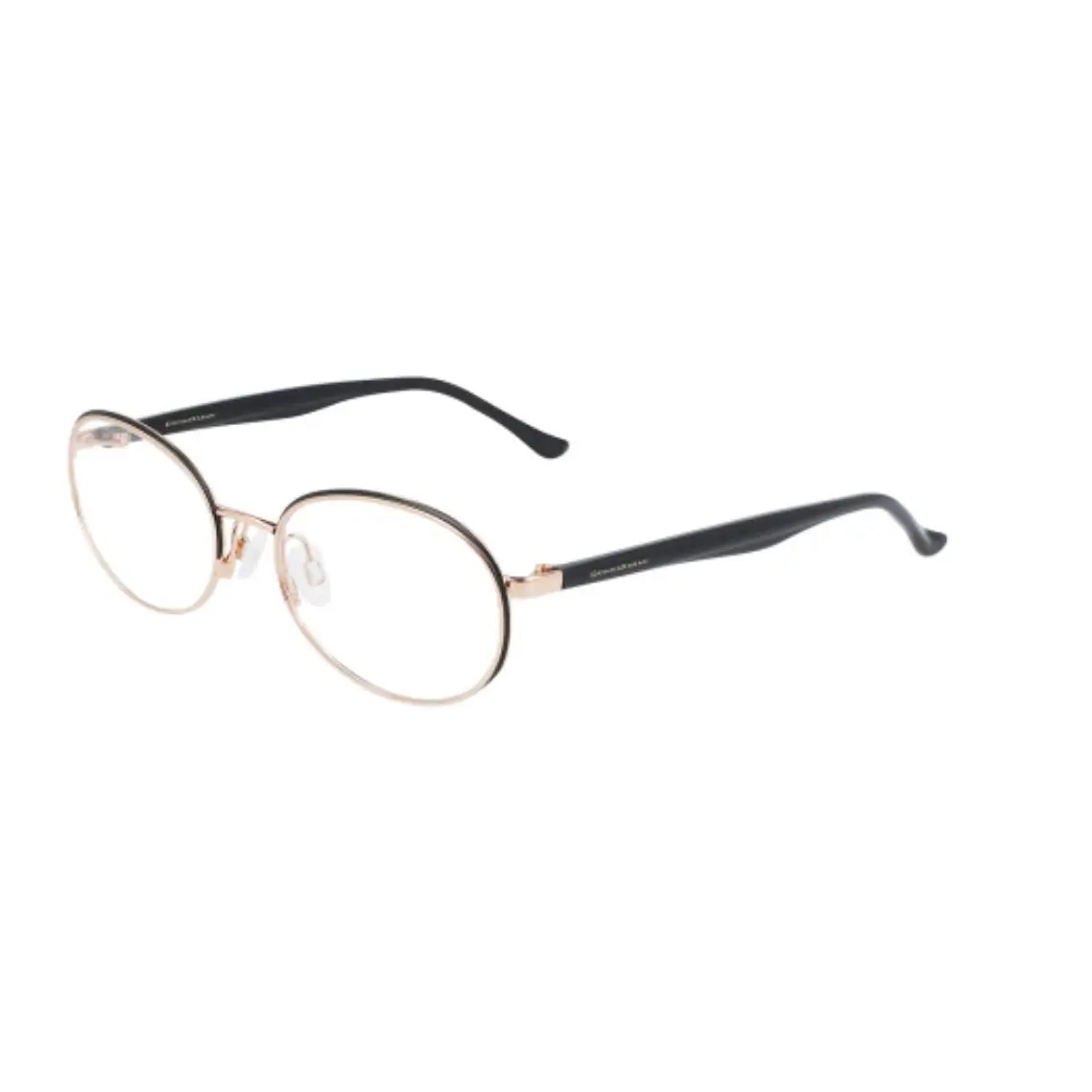 Dkny Donna Karen DO3001 780 Rose Gold/black Oval Women`s Eyeglasses 51-17-135