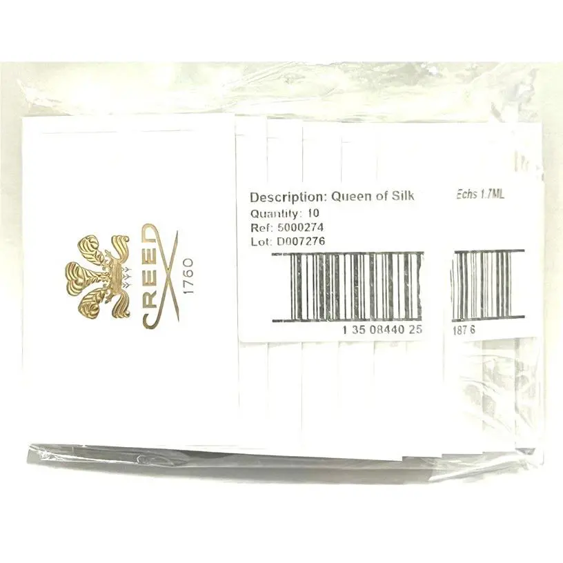 10X Creed Queen Of Silk Women Sample Vial 0.06 oz 1.7 ml Eau De Parfum Spray