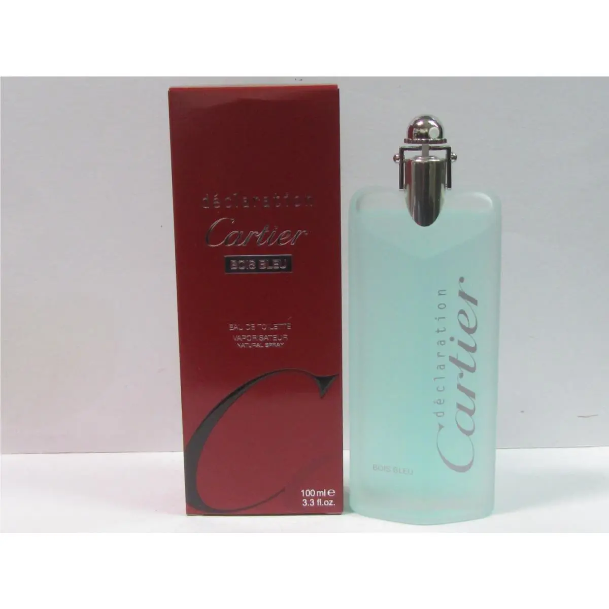 Declaration Bois Bleu by Cartier For Men 3.3 oz Eau de Toilette Spray Rare