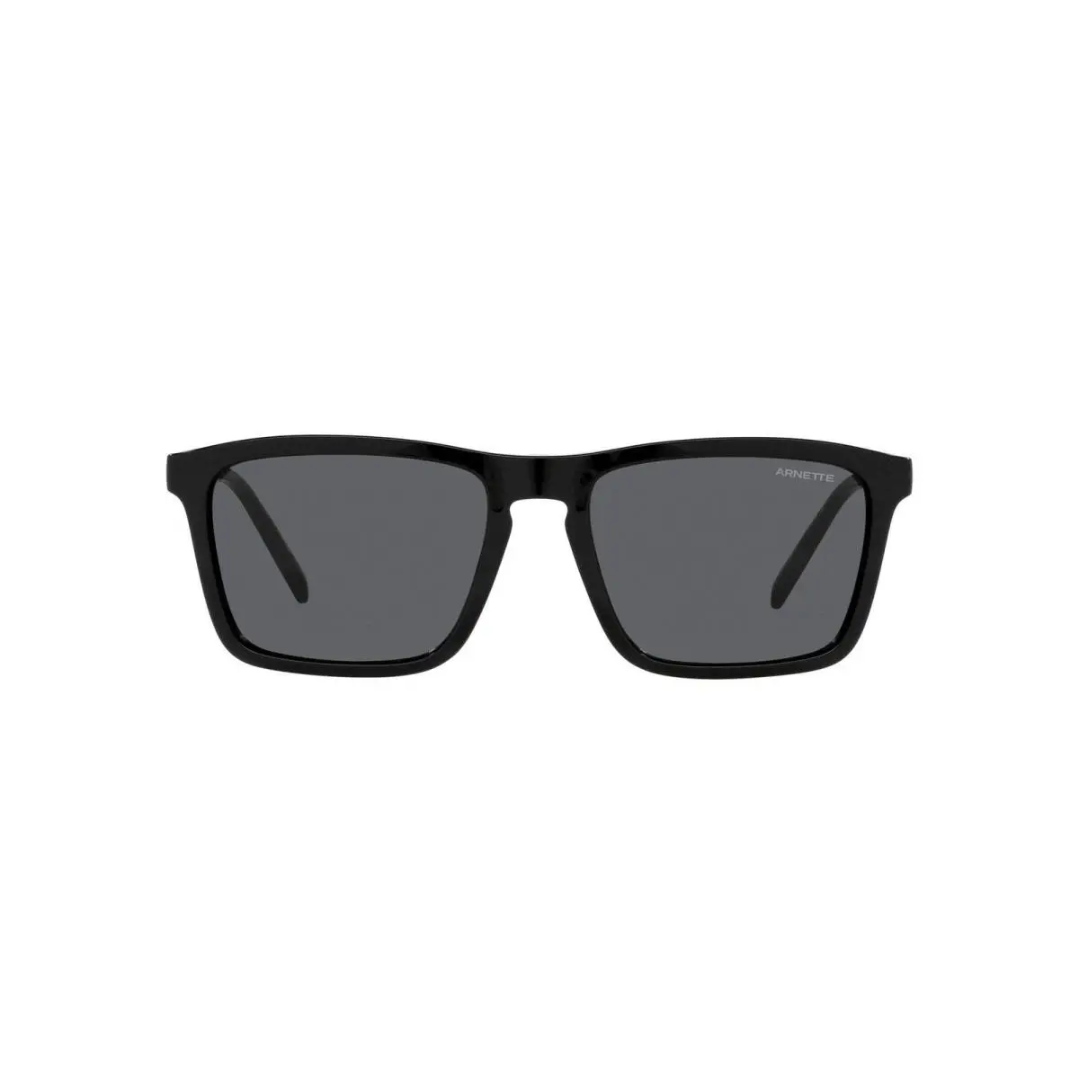 Arnette Man Sunglasses Black Frame Dark Grey Lenses 56MM 56 mm